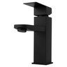 Torneira Monocomando Misturador Banheiro Preta Baixa 1142 - 1