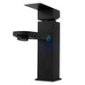 Torneira Monocomando Misturador Banheiro Preta Baixa 1142 - 2