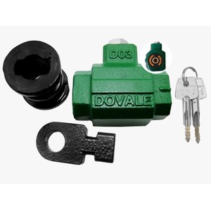 Cadeado Solo Tetra P/ Porta de Aço Dovale Linha Litoral