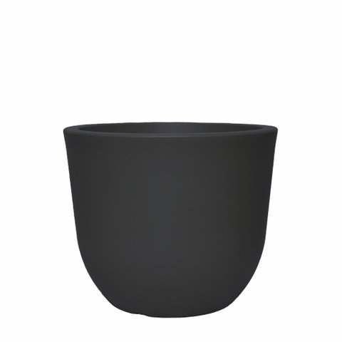 Vaso Redondo Concept Polipropileno N2 26x33x19cm Japi - Chumbo
