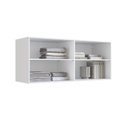 Ver mais imagens de Quarto Modulado Casal 100% MDF 3 Peças 6 Portas Cômoda 4 Gavetas Integrato Branco