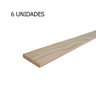 6 Ripas Sarrafos 1x7x70 Cm Madeira de Pinus Artesanato - 2