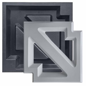 Forma 3d Abs Cobogó Concreto Profissional Elemento Vazado - Malta