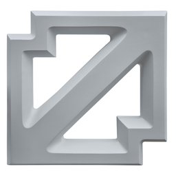 Forma 3d Abs Cobogó Concreto Profissional Elemento Vazado - Malta - 2