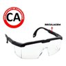 Óculos de Segurança Pedal Proteção Convencional Rj Incolor - 3