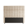 Cabeceira Para Cama Box Nala Babus Casal Estofadas em linho - 4