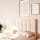 Ver imagem 1 de Cabeceira Para Cama Box Nala Babus Casal Estofadas em linho