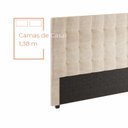Ver imagem 6 de Cabeceira Para Cama Box Nala Babus Casal Estofadas em linho
