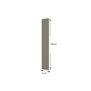 Ver imagem 3 de Fechamento de Cozinha Modulado Tampo Lateral P- Armário Connect 31cm Duna - Henn