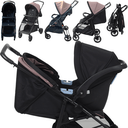 Ver imagem 3 de Carrinho de Bebe Moises com Bebe Conforto Burigotto Lui Rose