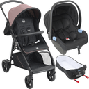 Ver imagem 1 de Carrinho de Bebe Moises com Bebe Conforto Burigotto Lui Rose