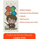 Ver imagem 6 de Toalha de Banho Infantil Harry Potter Felpuda Algodão Praia Piscina Lepper