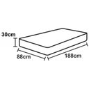 Ver imagem 5 de Jogo Cama Lençol Casa Scarpa Honore Solteiro Micro Percal 200 Fios C/ Detalhes Bordados 3 Peças - Br