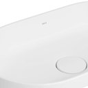 Ver imagem 4 de Cuba de Sobrepor Deca Slim 50x30 Oval Branca + Válvula + Sifão
