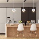 Ver imagem 3 de Luminária Pendente Jabuticaba Noruega 1 Lâmpada para Sala de Jantar Mesa Balcão Bivolt:branco/110v/2