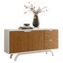 Ver imagem 4 de Cristaleira e Aparador Buffet Vicenza Off White Ype – New Ceval