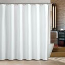 Ver imagem 1 de 2 Cortina Box Banheiro Branca Pvc Antimofo Resistente