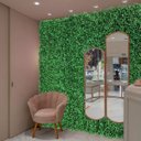 Ver imagem 7 de Kit 16 Paineis de Amendoim Artificial Ambientação Jardim Vertical Realista para Composição de Parede