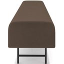 Ver imagem 6 de Puff Recamier Decorativo com Pés Industrial 160cm Novara P05 Veludo Marrom - Lyam Decor