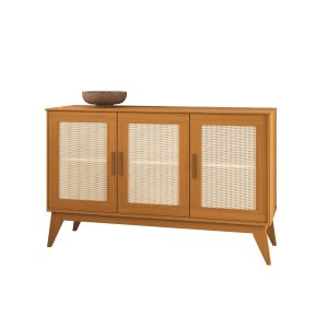 Buffet Aparador Andorra 3 Portas 1.30cm Edn:cedro