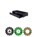 Ver imagem 6 de Bicama Box para Dois Colchões Solteiro 88x188 Linho