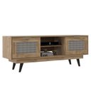 Ver imagem 1 de Rack para Tv até 65 Polegadas Duas Portas Tela Carvalho Oak Decibal Rk3200