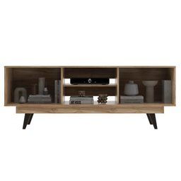 Rack 2 Portas de Tela Rk3200 Carvalho Oak Decibal - 2