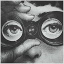 Ver imagem 2 de Quadro Preto E Branco Fornasetti Ii Tela No Chassi 80X80Cm