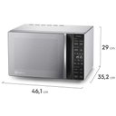 Ver imagem 5 de Micro-ondas Electrolux Efficient ME23S, 23 Litros, Prata – 220 Volts
