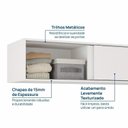 Ver imagem 6 de Ponte Planejada 3 Portas de Correr Jade CabeCasa MadeiraOriginals Branco