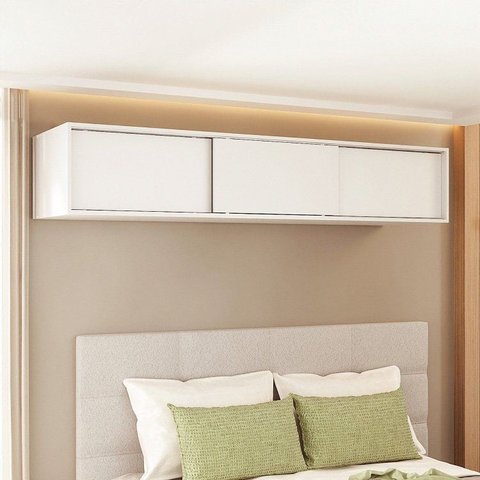 Ponte Modular 3 Portas de Correr Jade CabeCasa MadeiraOriginals Branco