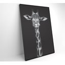 Ver imagem 3 de Quadro Girafa Preto e Branco Decor&quadros Nat096