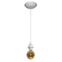 Ver imagem 3 de Fio Pendente Caroá 1M E27 Bivolt Com Rosca na Ponta - Branco