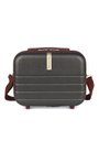 Ver imagem 3 de Kit com 3 Malas de Viagem e 2 Frasqueiras Pk Luxcel - Cor Grafite - Abs - Rodinhas 360º