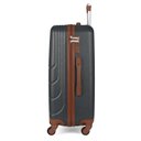 Ver imagem 4 de Kit com 3 Malas de Viagem e 2 Frasqueiras Pk Luxcel - Cor Grafite - Abs - Rodinhas 360º