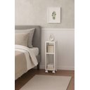 Ver imagem 2 de Cabeceira de Cama com Rodas Moderna para Quarto Sala 50x25x20