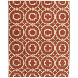 Tapete Para Sala Lyre Terracota 1,50x2,00 São Carlos - 1