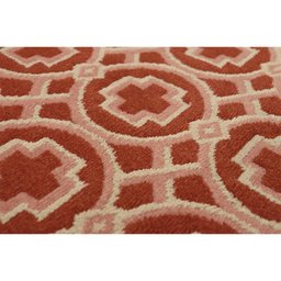 Tapete Para Sala Lyre Terracota 1,50x2,00 São Carlos - 4