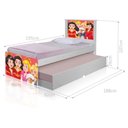 Ver imagem 4 de Bicama Juvenil Adesivada Princesas Medievais