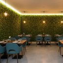 Ver imagem 2 de 19 Placas Grama Artificial Parede Verde Jardim Vertical 3d Decoração Interna Atacado