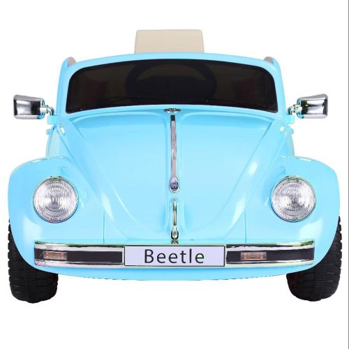 Carro Elétrico Infantil Fusca Beetle 12V Verde com Controle Remoto