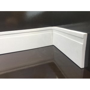 Rodapé Eva Adesivo E Flexível *maresia 10cm X 1cm 5 Metros* Cinza