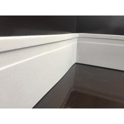 Rodapé Eva Adesivo E Flexível *maresia 10cm X 1cm 5 Metros* Cinza - 2