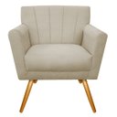 Ver imagem 3 de Kit Diva Recamier Vanessa 140cm Lado Esquerdo e 02 Poltronas Laura Linho - Doce Sonho Móveis RECAMIE