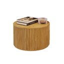 Ver imagem 5 de Kit 3 Mesas Decorativas Lua em Madeira Maciça - Mel