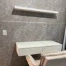 Papel de Parede Cimento Queimado Cinza Claro Adesivo Vinílico Efeito Industrial Concreto Rústico 2mt - 5