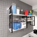 Ver imagem 2 de Prateleira Suspensa Industrial Organizadora Versátil 1mt