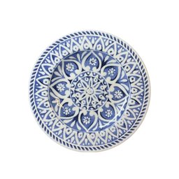 Conjunto 4 Pratos Sobremesa em Melamina Resistente Dura Vida Toda Decorado Luxo Não Risca Não - 2