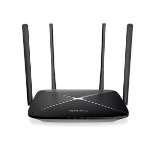 Roteador Gigabit Dual Band Wireless Ac1200 Ac12g Mercusys Cor Preto 110v/220v