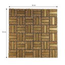 Ver imagem 2 de Pastilha de Vidro Adesiva Kit 20 Uni Parede Sala Cozinha Banheiro Decorativa Facil Aplicacao Moderna